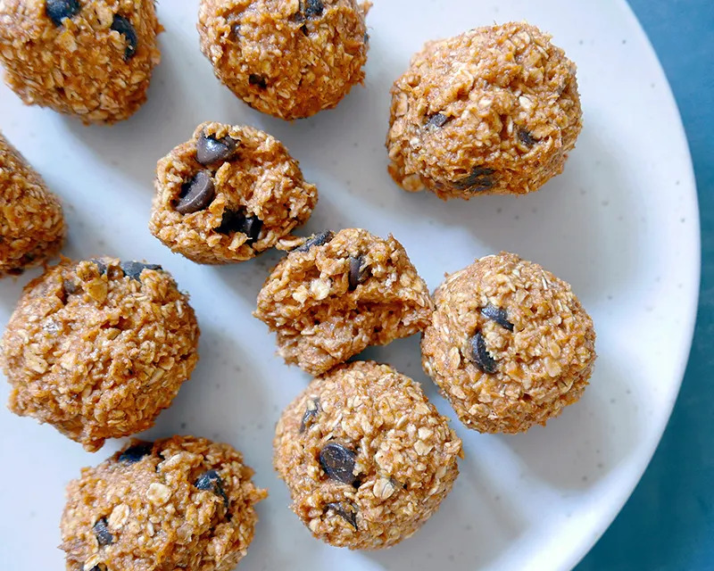 No-Bake Pumpkin Protein Balls
