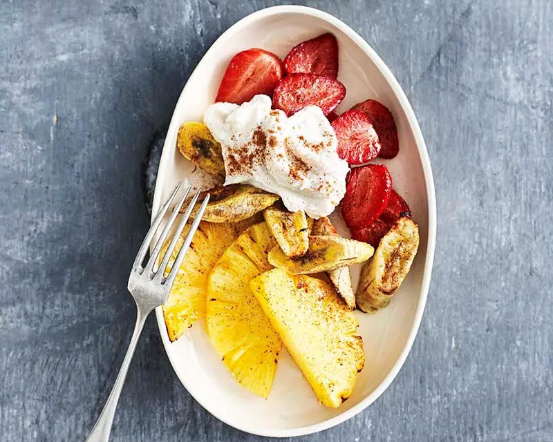 Grilled Fruit Salad Bowl